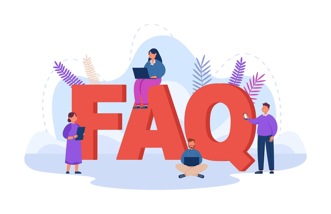 Frequently asked questions illustration