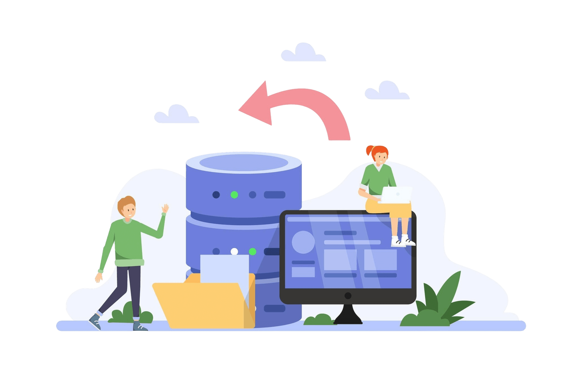 Backup dashboard preview